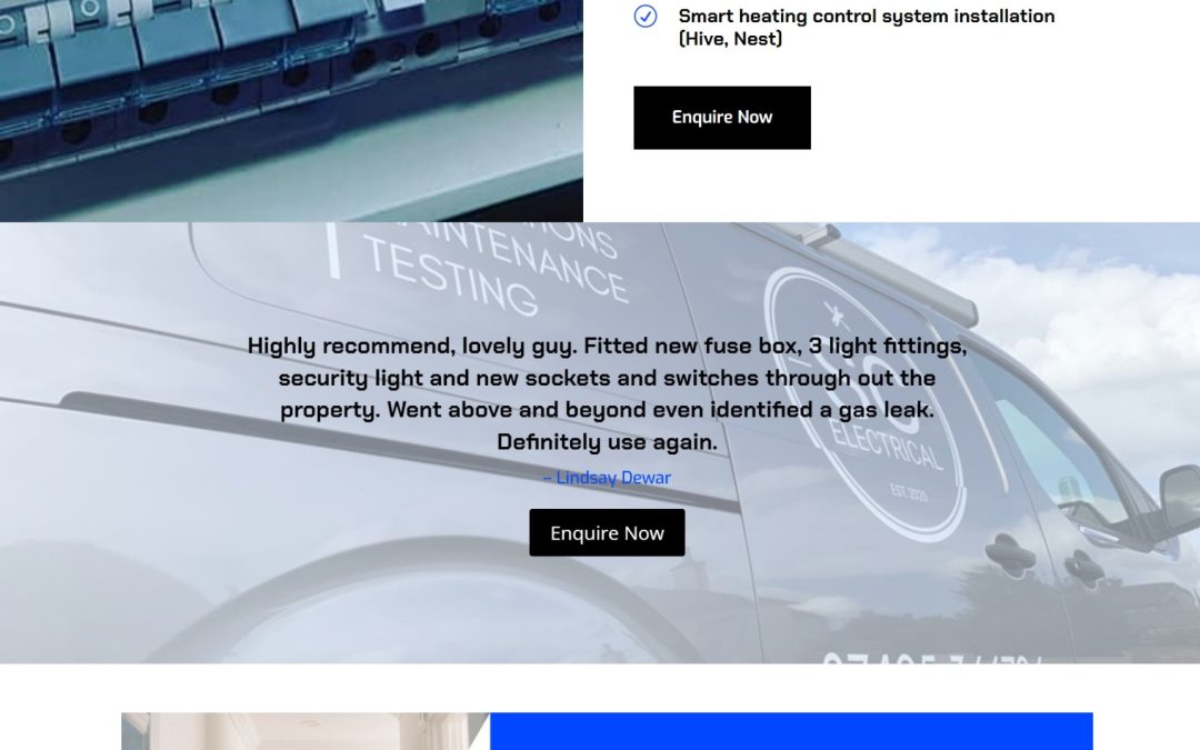 New Website for SC Electrical